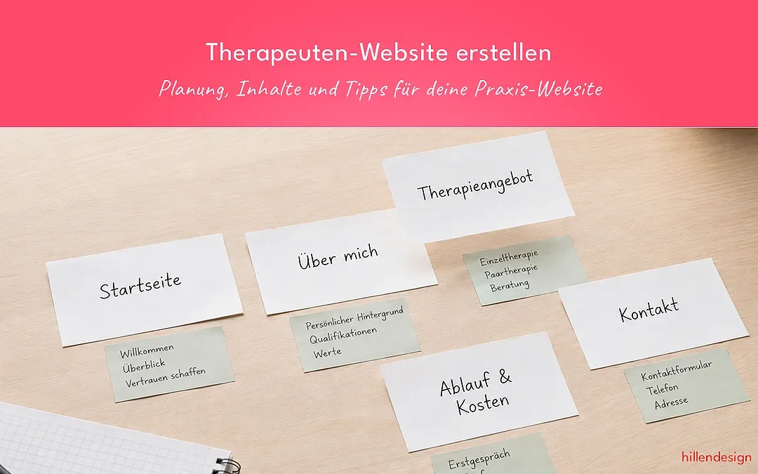 Therapeuten-Website erstellen