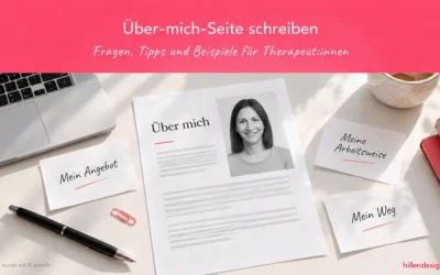 Über mich Seite schreiben für Therapeut:innen – Aufbau, Tipps und Beispiele
